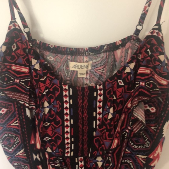 Ardenne - Black Geometric Design Dress - Picture 3 of 5